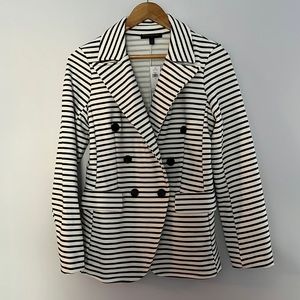 Banana Republic Pique knit nautical blazer